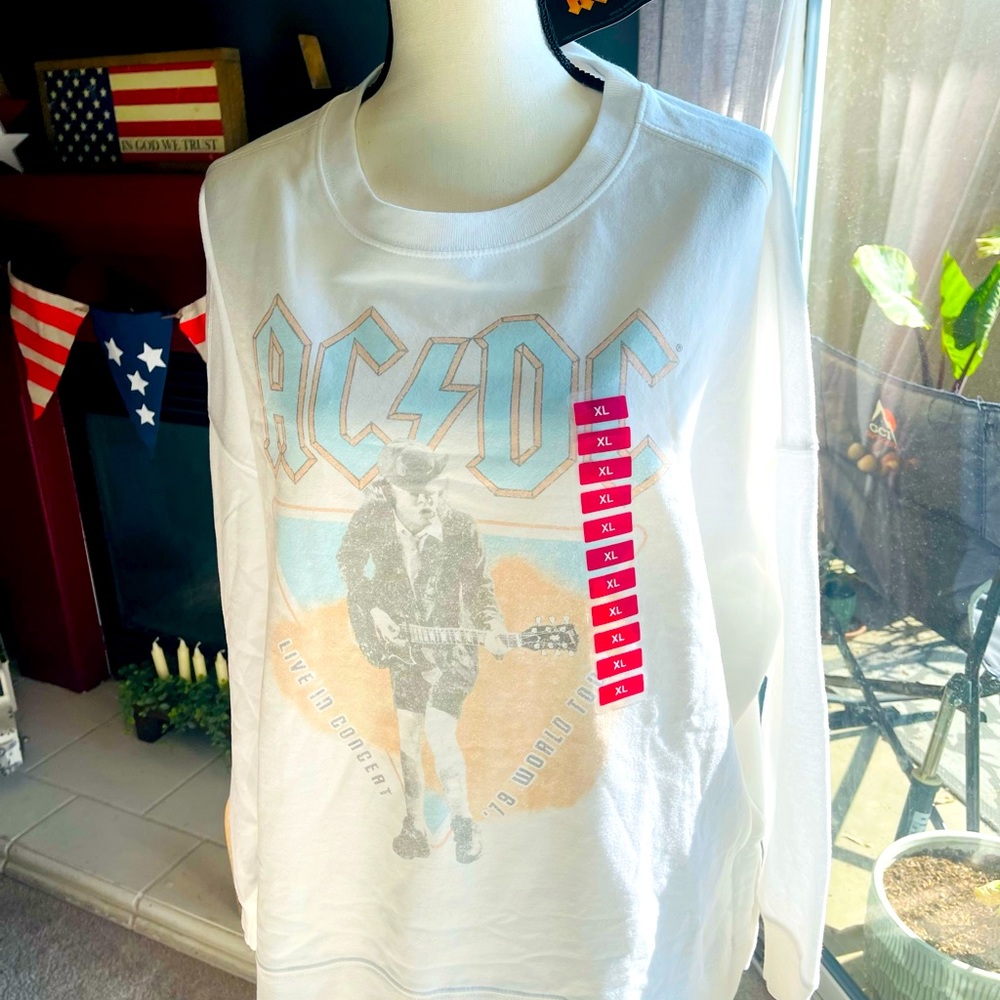 AC/DC Crewneck Xl
